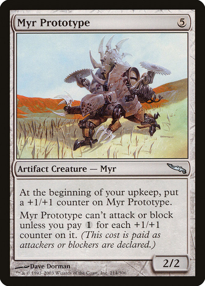 Myr Prototype [Mirrodin] (MRD 214)