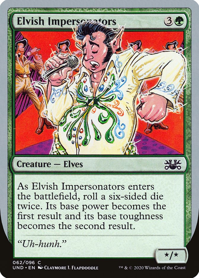 Elvish Impersonators [Unsanctioned] (UND 62)