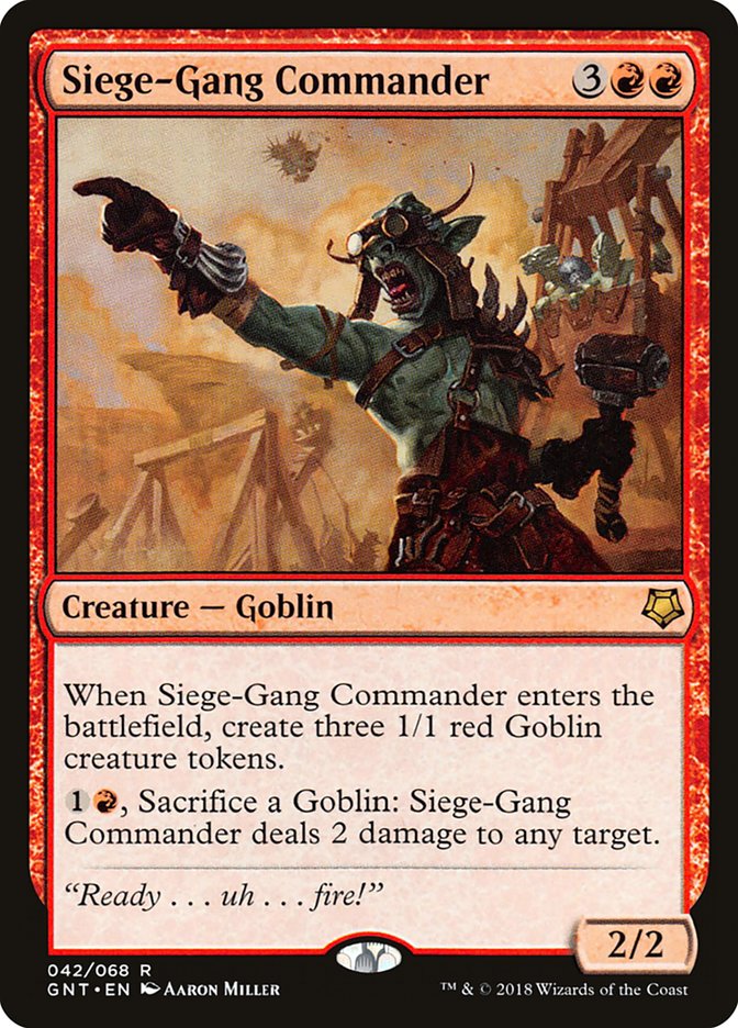 Siege-Gang Commander [Game Night] (GNT 42)