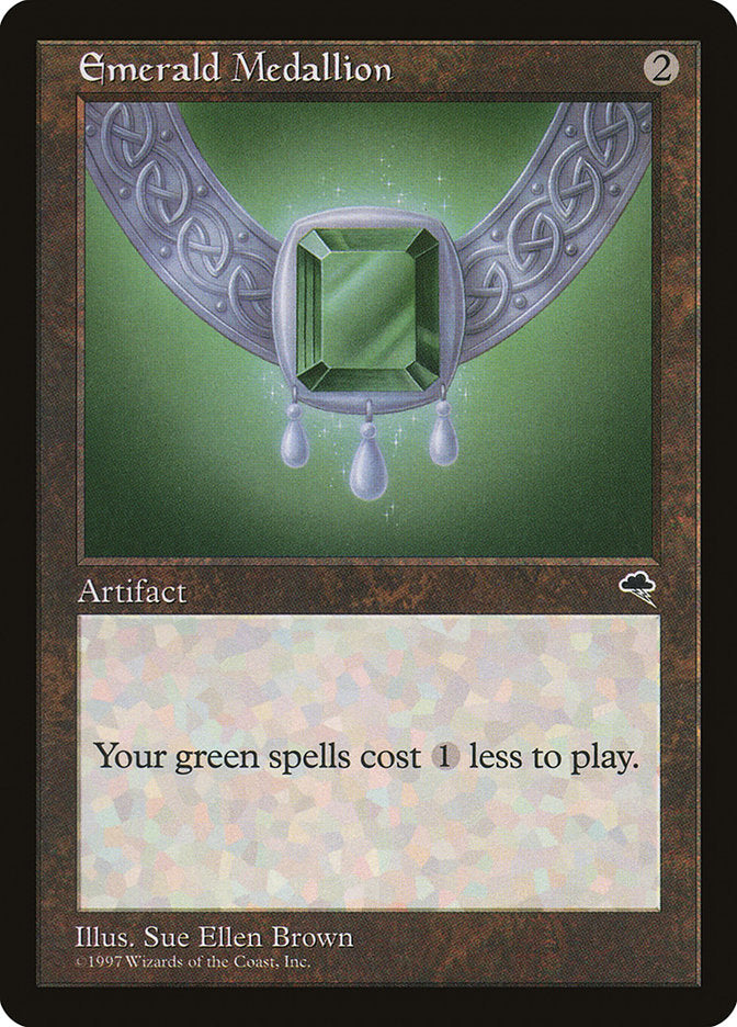 Emerald Medallion [Tempest] (TMP 283)