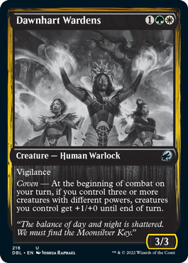 Dawnhart Wardens [Innistrad: Double Feature] (DBL 216)