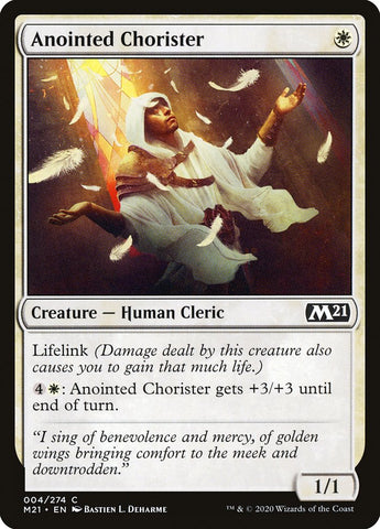 Anointed Chorister [Core Set 2021] (M21 4)