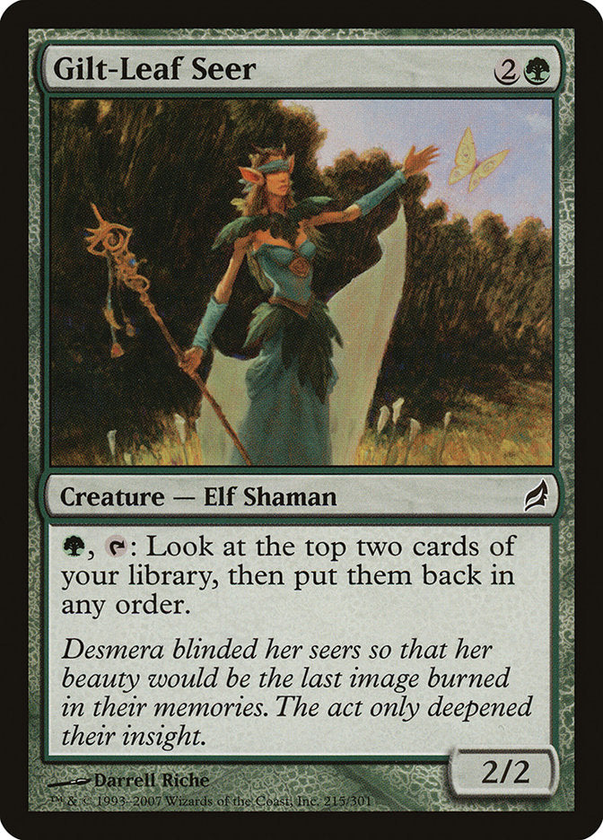 Gilt-Leaf Seer [Lorwyn] (LRW 215)