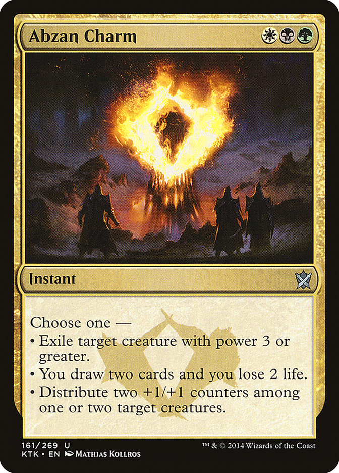 Abzan Charm [Khans of Tarkir] (KTK 161)