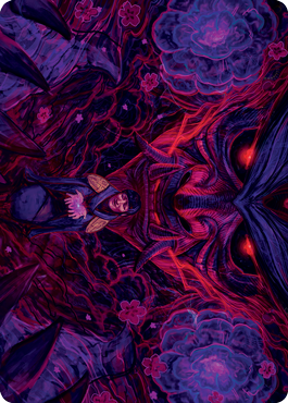 Reckoner Shakedown Art Card [Kamigawa: Neon Dynasty Art Series] (ANEO 18)