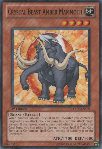 Crystal Beast Amber Mammoth [LCGX-EN159] Common