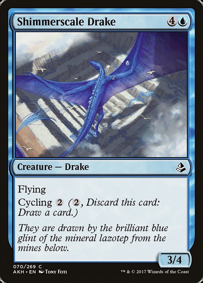 Shimmerscale Drake [Amonkhet] (AKH 70)