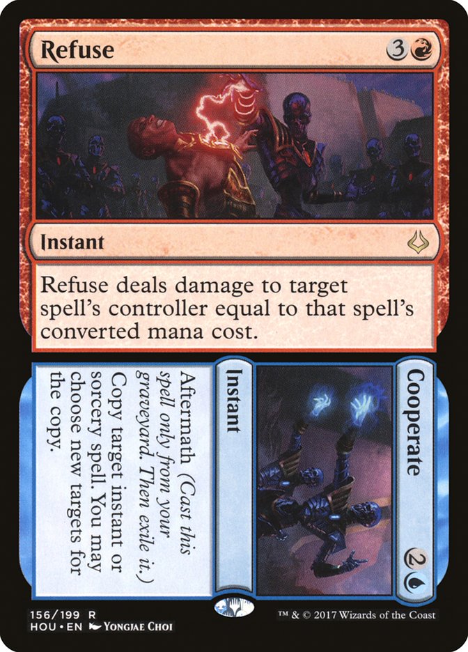 Refuse // Cooperate [Hour of Devastation] (HOU 156)