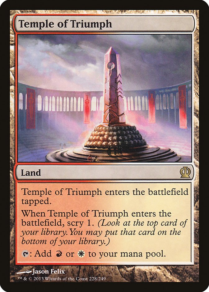 Temple of Triumph [Theros] (THS 228)