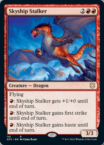 Skyship Stalker [Dungeons & Dragons: Adventures in the Forgotten Realms Commander] (AFC 141)