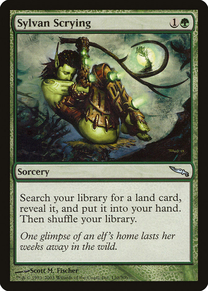 Sylvan Scrying [Mirrodin] (MRD 130)