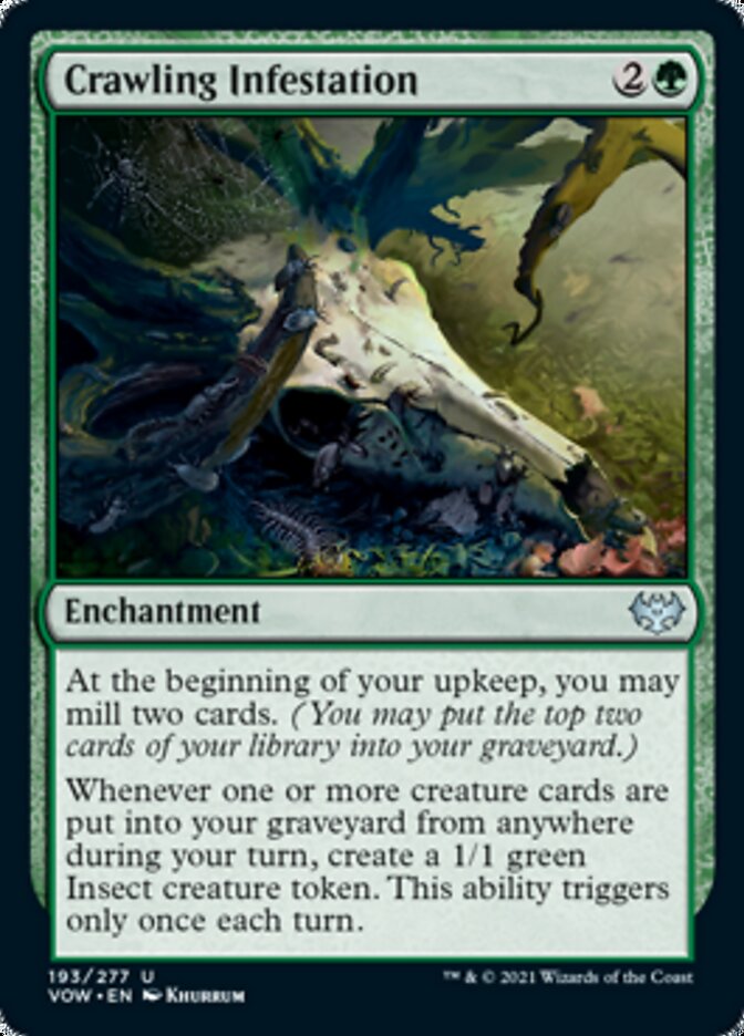 Crawling Infestation [Innistrad: Crimson Vow] (VOW 193)