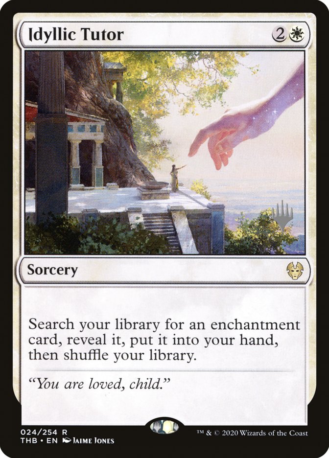 Idyllic Tutor (Promo Pack) [Theros Beyond Death Promos] (PTHB 24P)