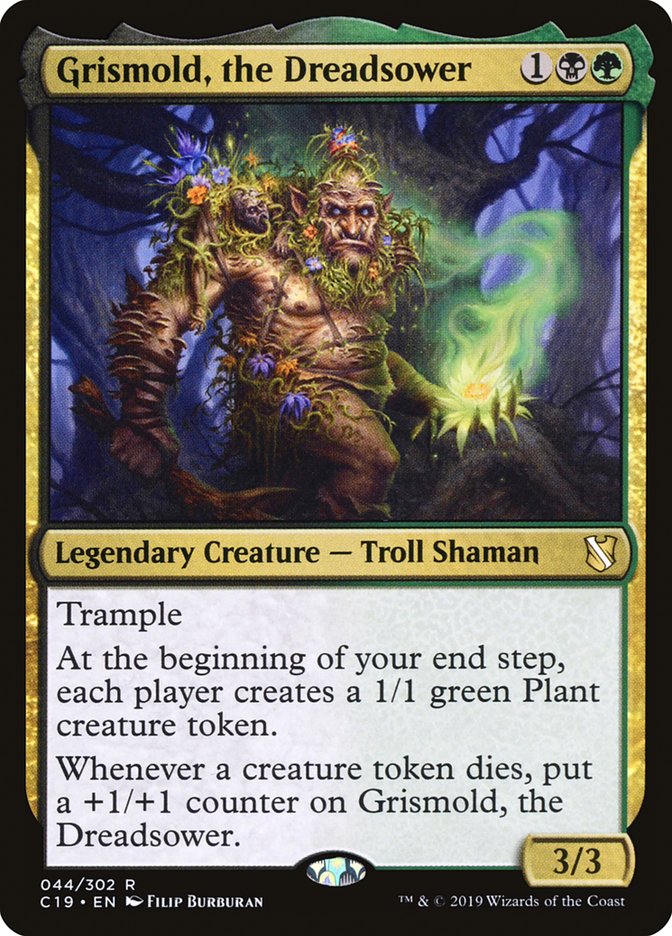 Grismold, the Dreadsower [Commander 2019] (C19 44)