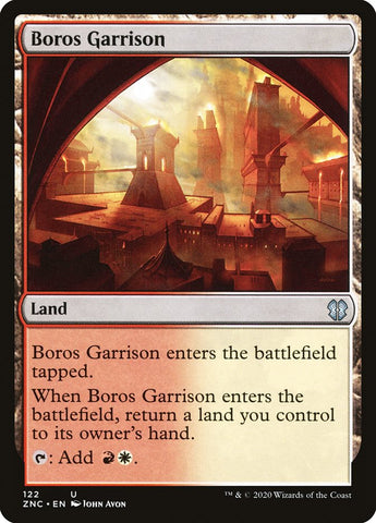 Boros Garrison [Zendikar Rising Commander] (ZNC 122)