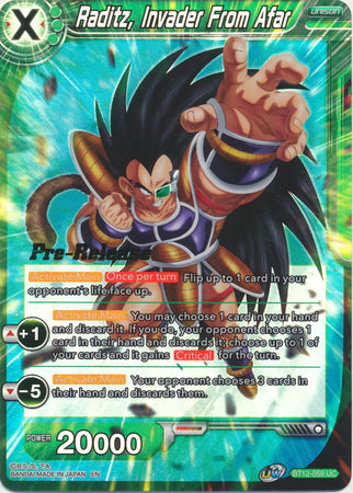 Raditz, Invader From Afar [BT12-058]