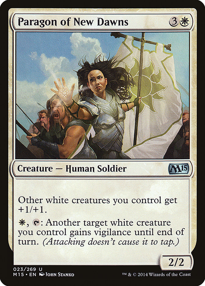Paragon of New Dawns [Magic 2015] (M15 23)
