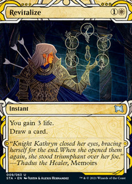 Revitalize (Etched Foil) [Strixhaven Mystical Archive] (STA 9)