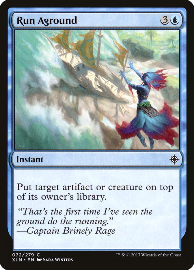 Run Aground [Ixalan] (XLN 72)