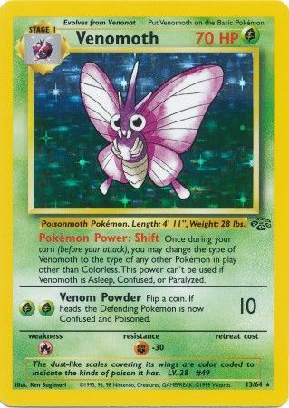 Venomoth (13/64) [Jungle]