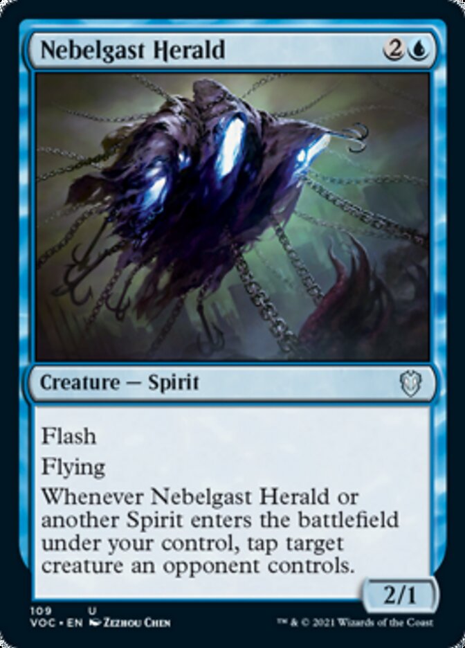 Nebelgast Herald [Innistrad: Crimson Vow Commander] (VOC 109)