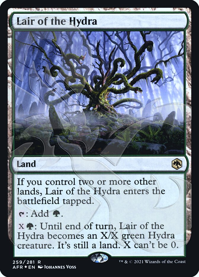 Lair of the Hydra (Ampersand Promo) [Dungeons & Dragons: Adventures in the Forgotten Realms Promos] (PAFR 259A)