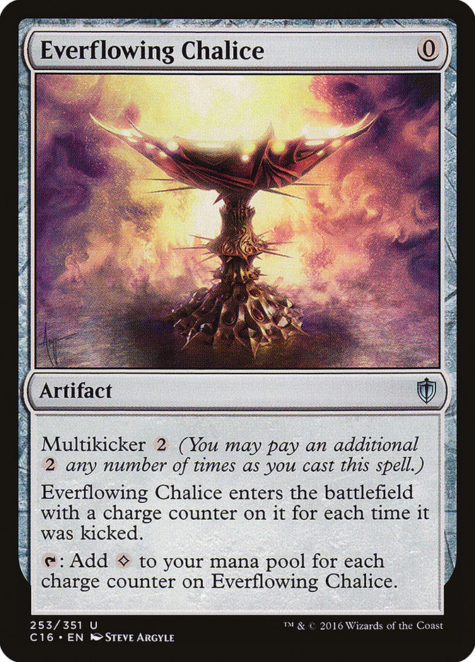 Everflowing Chalice [Commander 2016] (C16 253)