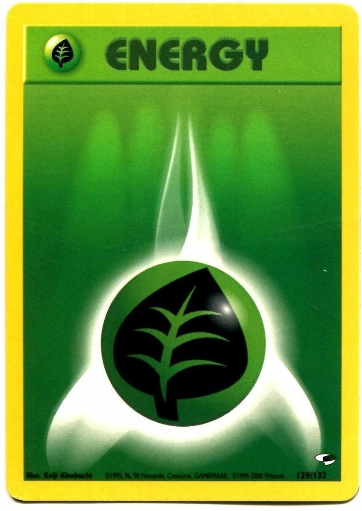 Grass Energy (129/132) [Gym Heroes]