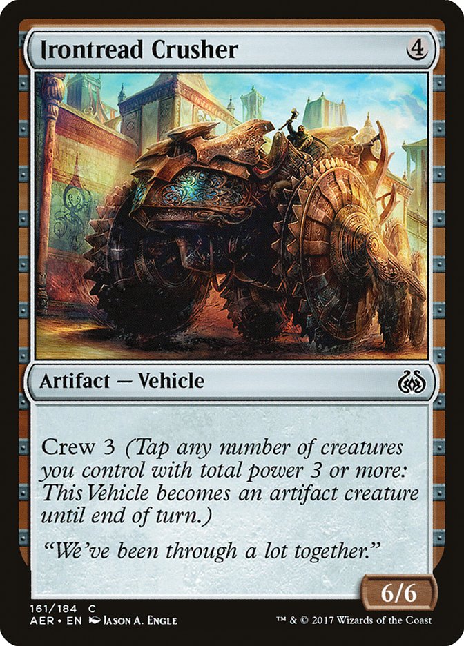 Irontread Crusher [Aether Revolt] (AER 161)