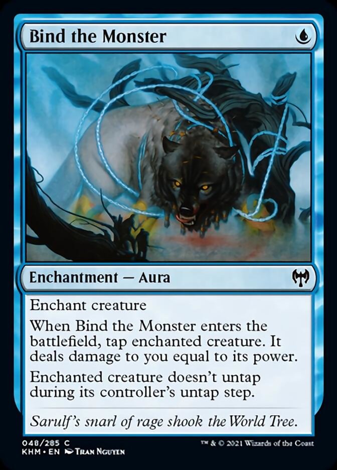 Bind the Monster [Kaldheim] (KHM 48)