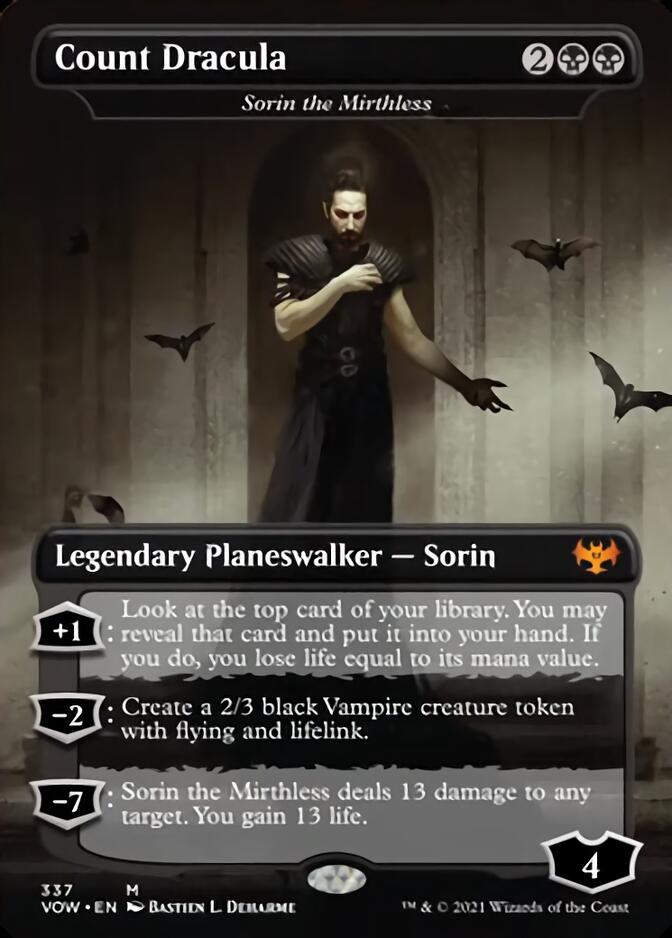 Sorin the Mirthless - Count Dracula [Innistrad: Crimson Vow] (VOW 337)