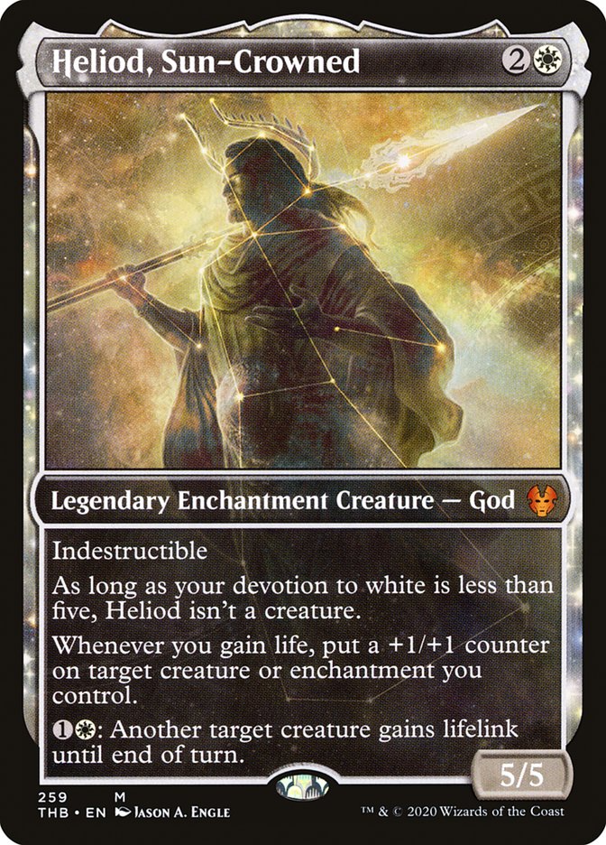 Heliod, Sun-Crowned (Showcase) [Theros Beyond Death] (THB 259)