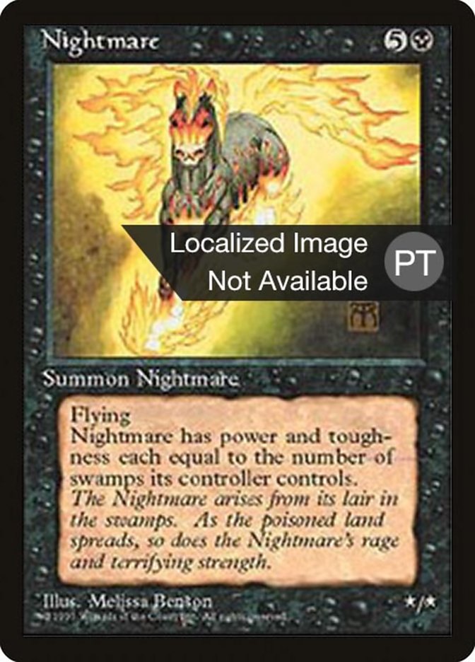 Nightmare [Fourth Edition Foreign Black Border] (4BB 150)