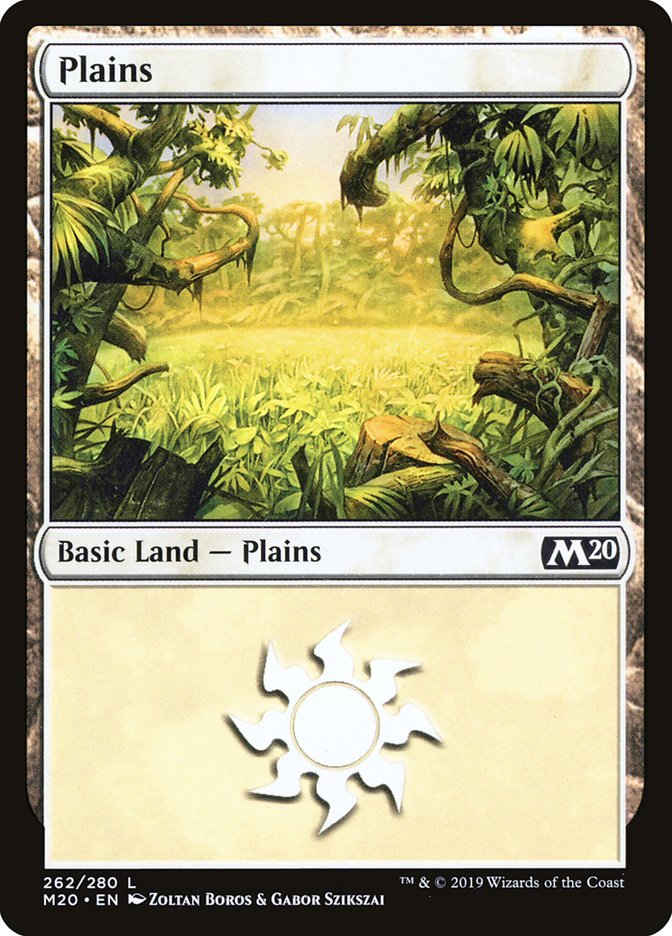 Plains (262) [Core Set 2020] (M20 262)