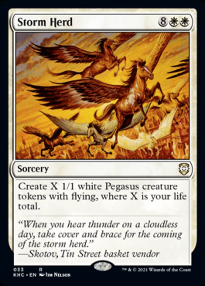 Storm Herd [Kaldheim Commander] (KHC 33)