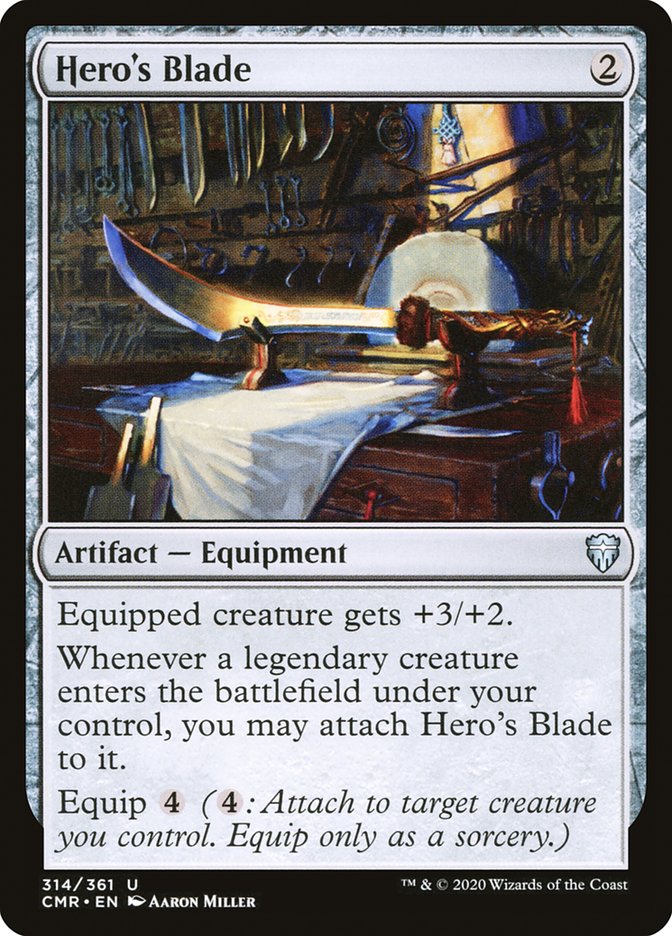 Hero's Blade [Commander Legends] (CMR 314)