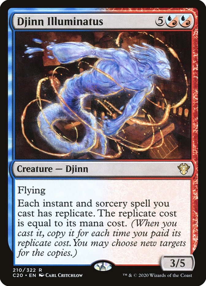 Djinn Illuminatus [Commander 2020] (C20 210)