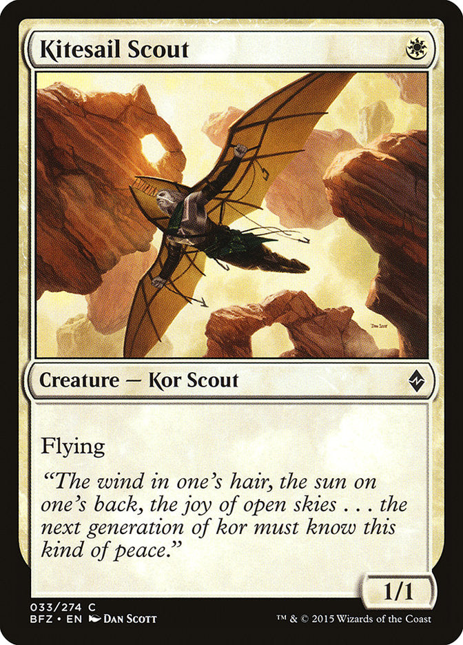 Kitesail Scout [Battle for Zendikar] (BFZ 33)