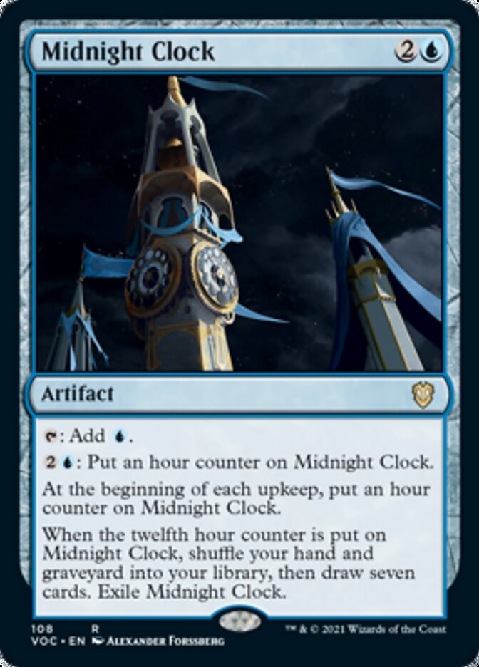 Midnight Clock [Innistrad: Crimson Vow Commander] (VOC 108)