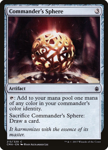 Commander's Sphere [Commander Anthology] (CMA 213)