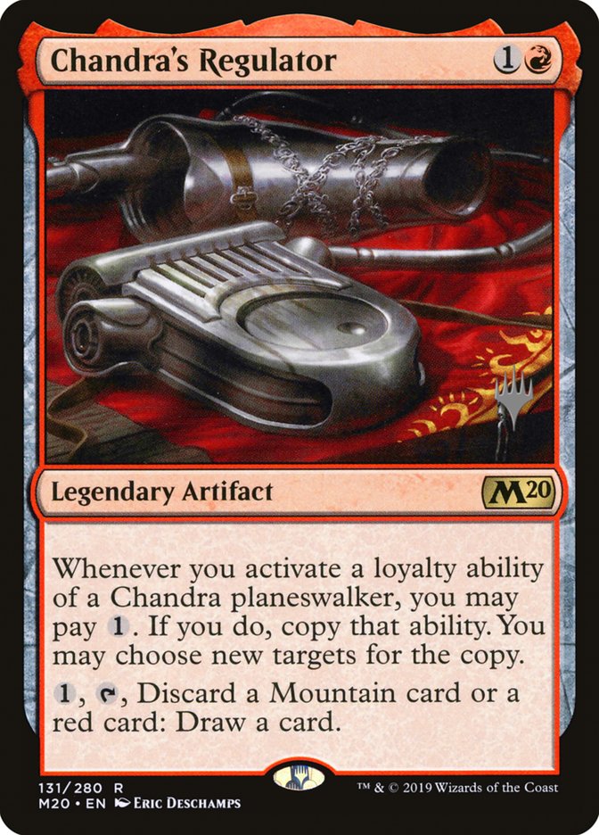 Chandra's Regulator (Promo Pack) [Core Set 2020 Promos] (PM20 131P)