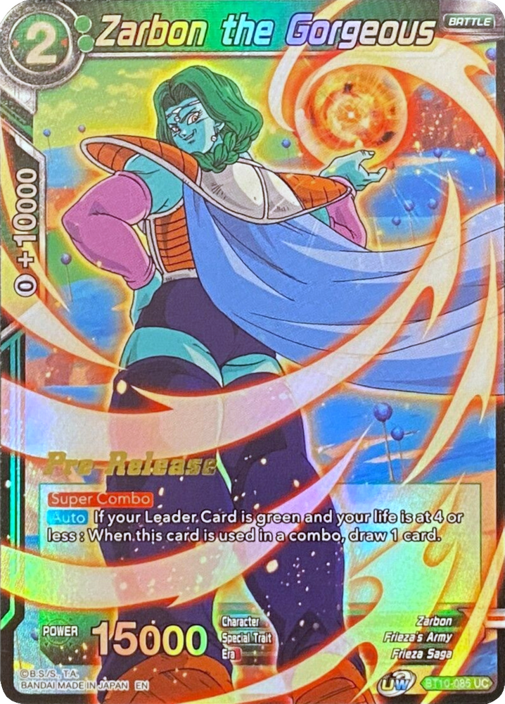 Zarbon the Gorgeous [BT10-085]