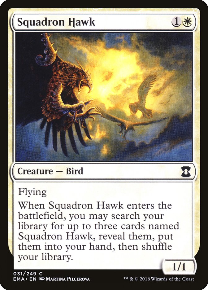 Squadron Hawk [Eternal Masters] (EMA 31)