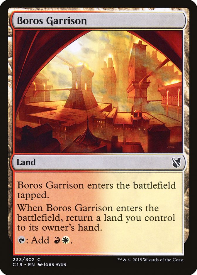 Boros Garrison [Commander 2019] (C19 233)
