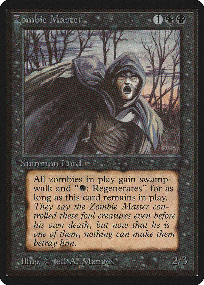 Zombie Master [Limited Edition Beta] (LEB 138)