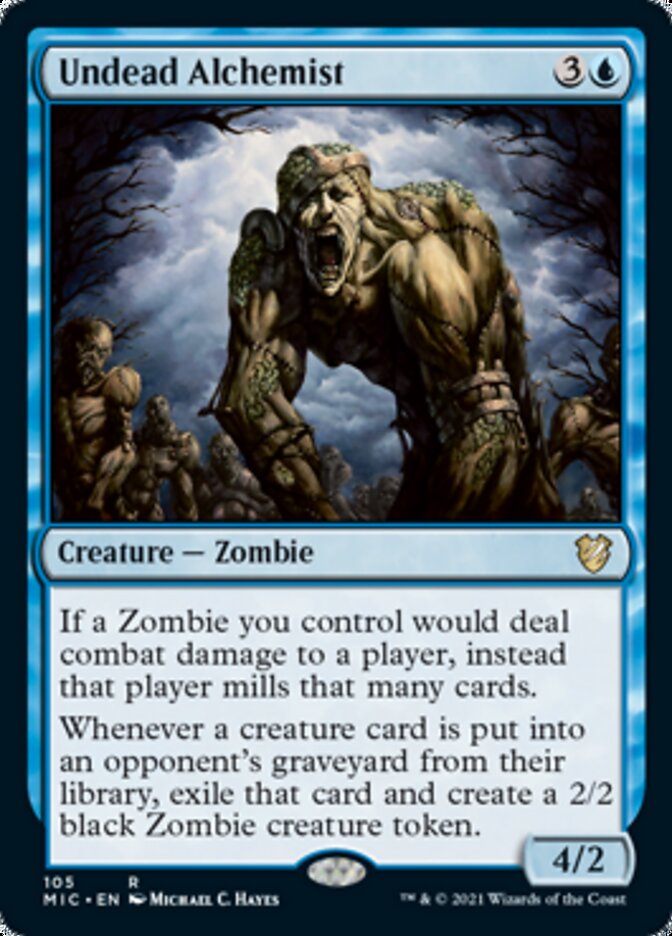 Undead Alchemist [Innistrad: Midnight Hunt Commander] (MIC 105)