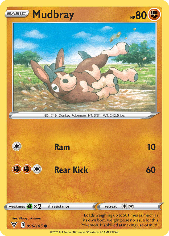 Mudbray (96) [Sword & Shield: Vivid Voltage]