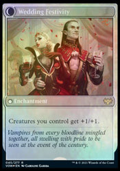 Wedding Announcement // Wedding Festivity [Innistrad: Crimson Vow Prerelease Promos] (PVOW 45)