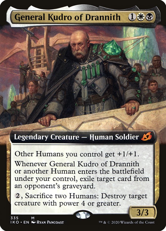 General Kudro of Drannith (Extended Art) [Ikoria: Lair of Behemoths] (IKO 335)