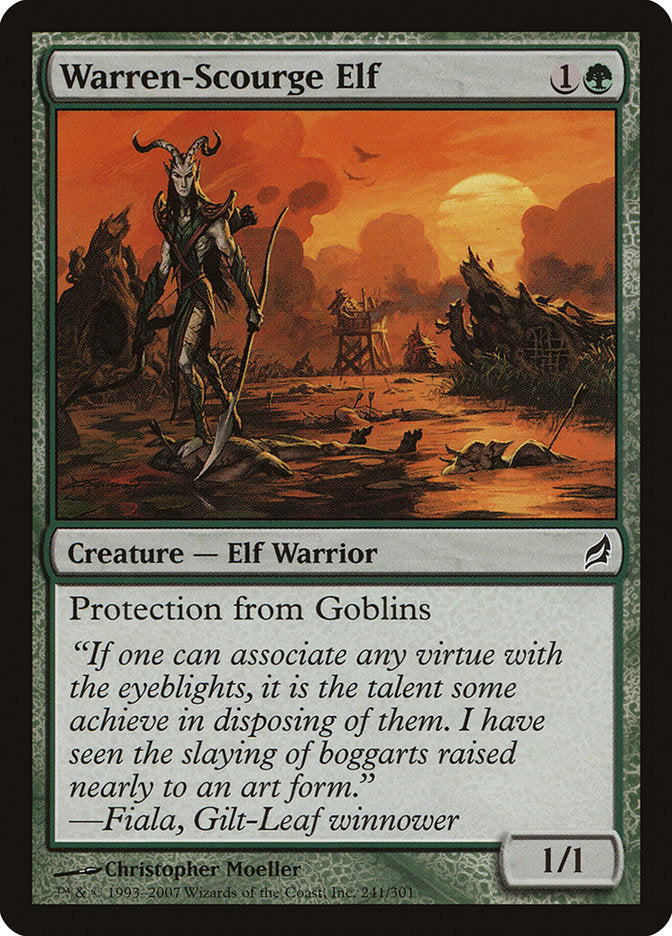 Warren-Scourge Elf [Lorwyn] (LRW 241)